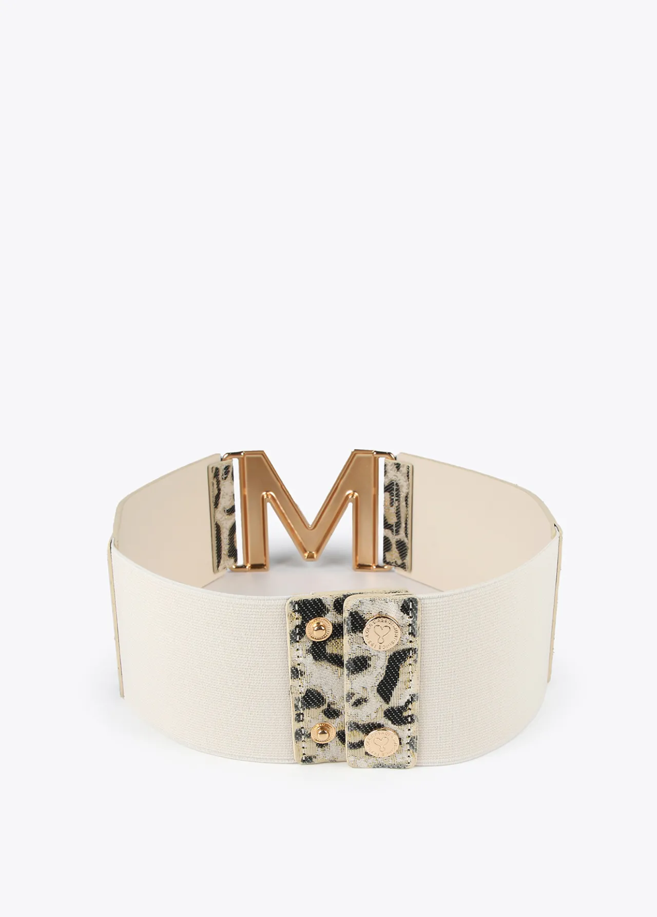cinturn_elstico_animal_print_4.webp Lola Casademunt Accesorios<Cinturón elástico animal print MARRON-NEGRO