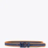 Lola Casademunt Accesorios<Cinturón estrecho canvas NAVY