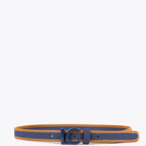 Lola Casademunt Accesorios<Cinturón estrecho canvas NAVY