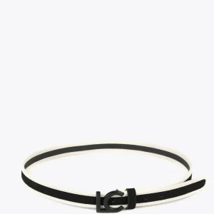 Lola Casademunt Accesorios<Cinturón estrecho canvas NAVY
