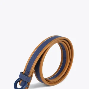 Lola Casademunt Accesorios<Cinturón estrecho canvas NAVY