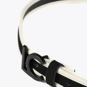 Lola Casademunt Accesorios<Cinturón estrecho canvas NAVY