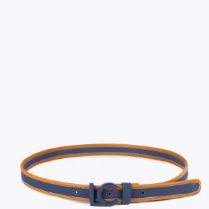 Lola Casademunt Accesorios<Cinturón estrecho canvas NAVY