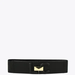 Lola Casademunt Accesorios<Cinturón hebilla LC NEGRO