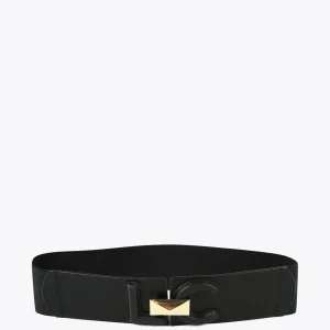 Lola Casademunt Accesorios<Cinturón hebilla LC NEGRO