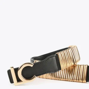 Lola Casademunt Cinturones<Cinturón multi anillas CAMEL