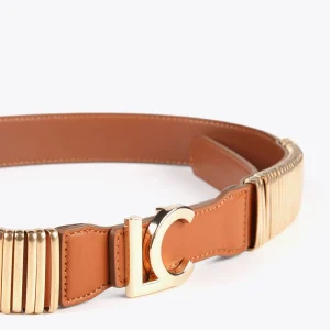Lola Casademunt Cinturones<Cinturón multi anillas CAMEL