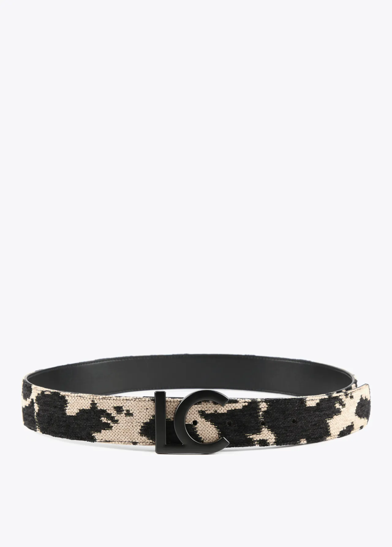 cinturn_reversible_animal_3.webp Lola Casademunt Animal Print | Cinturones<Cinturón reversible animal MARRON-NEGRO