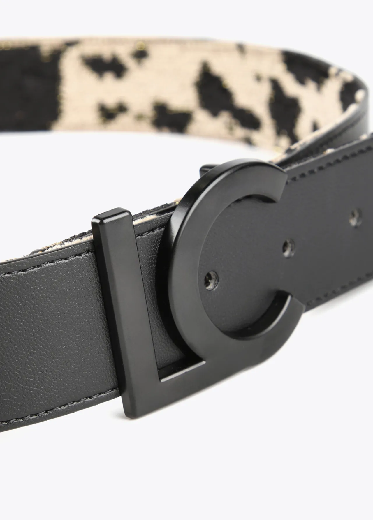 cinturn_reversible_animal_4.webp Lola Casademunt Animal Print | Cinturones<Cinturón reversible animal MARRON-NEGRO