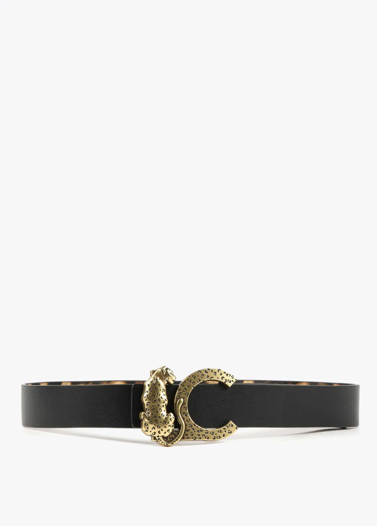 cinturn_reversible_animal_print_1-2.webp Lola Casademunt Animal Print | Cinturones<Cinturón reversible animal print MARRON-NEGRO