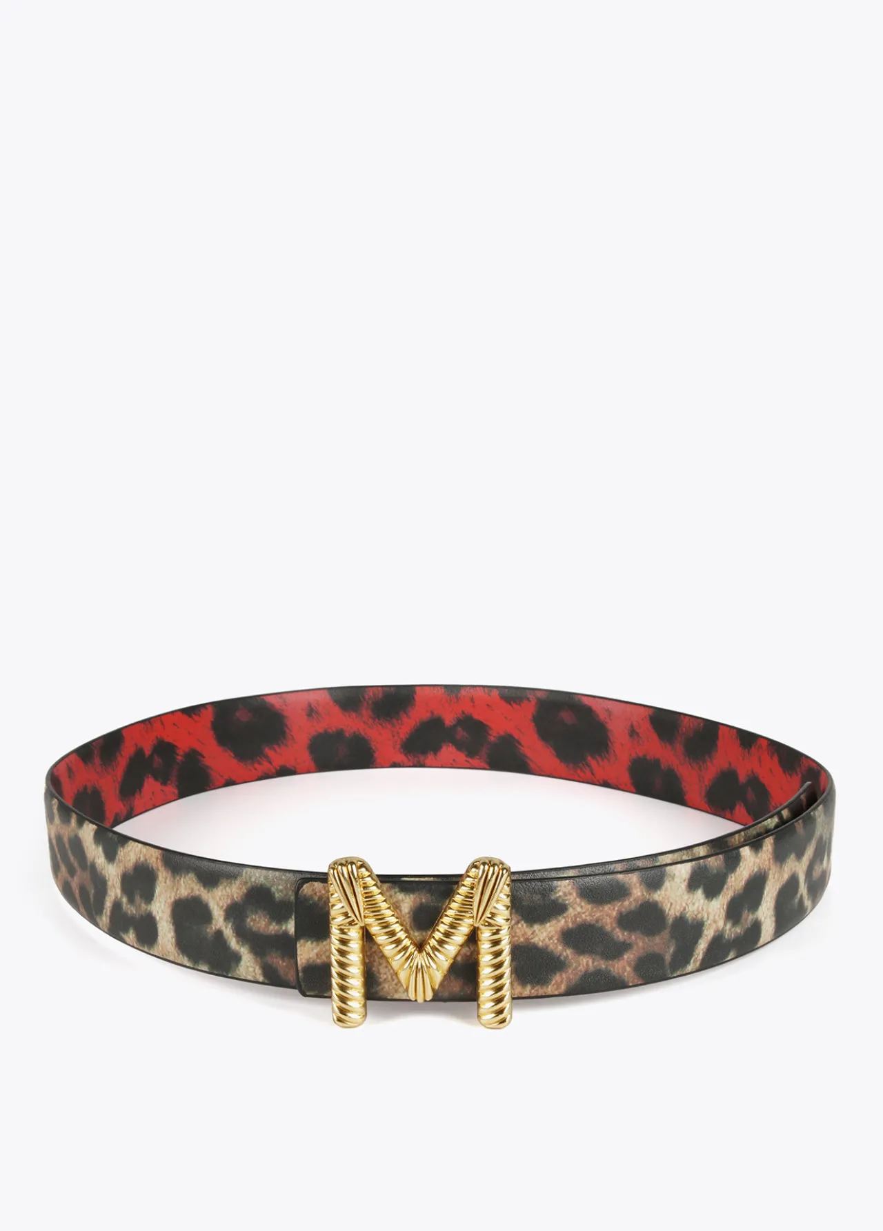 cinturn_reversible_animal_print_3-3.webp Lola Casademunt Animal Print | Cinturones<Cinturón reversible animal print ROJO-CRUDO