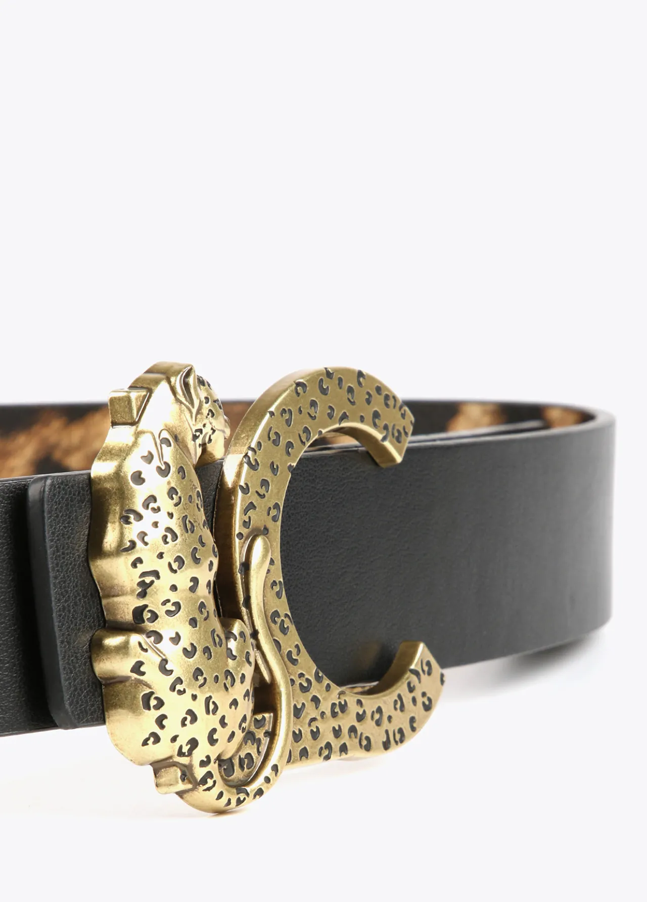 cinturn_reversible_animal_print_4-1.webp Lola Casademunt Animal Print | Cinturones<Cinturón reversible animal print MARRON-NEGRO