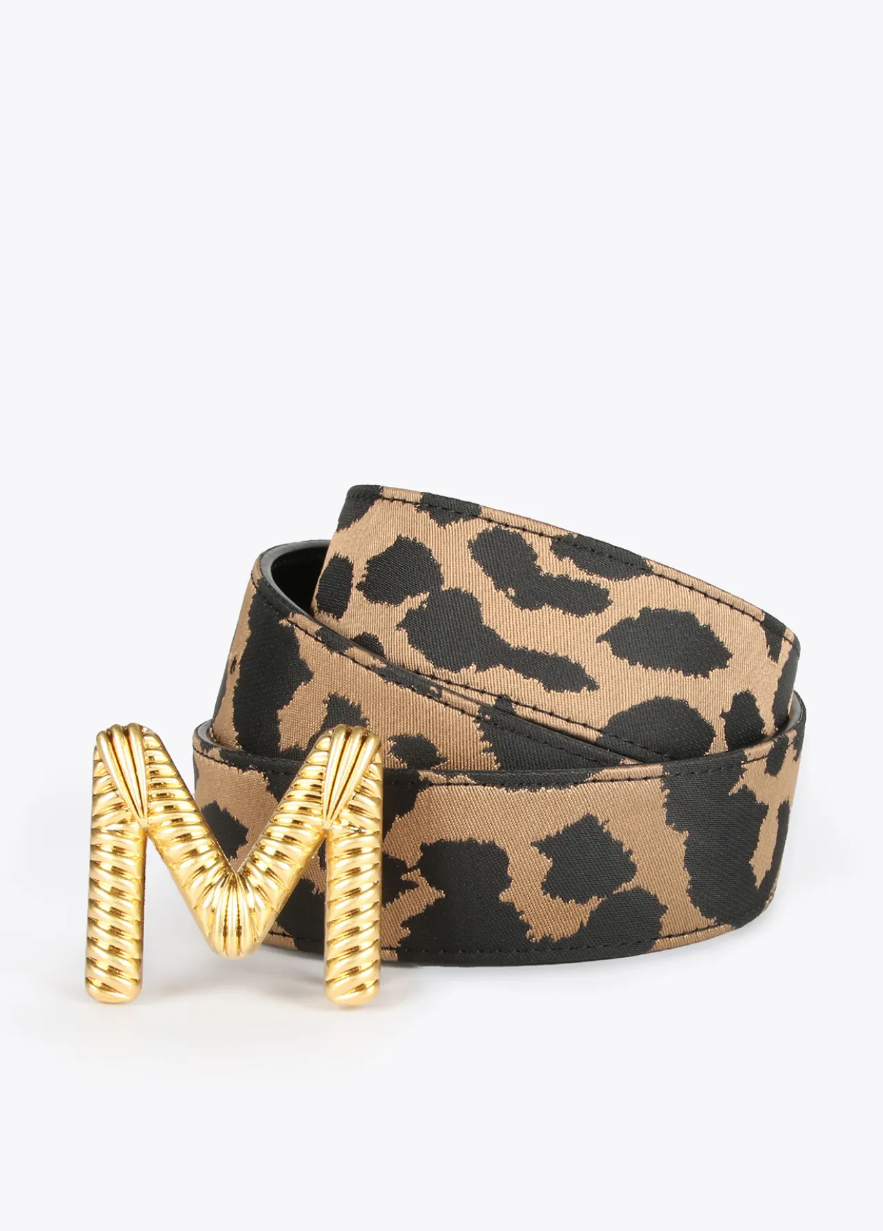 cinturn_reversible_estampado_animal_y_negro_0.webp Lola Casademunt Animal Print | Cinturones<Cinturón reversible estampado animal y negro CRUDO-NEGRO