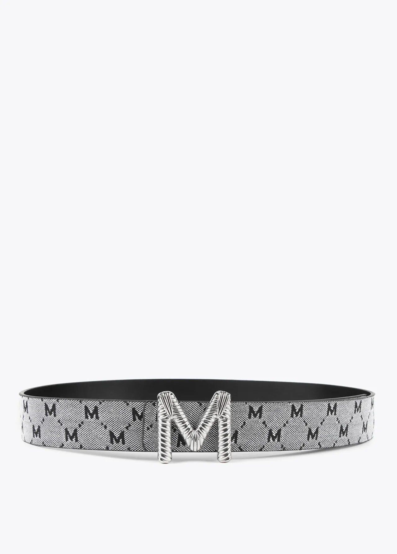 cinturn_reversible_gris_y_negro_1.webp Lola Casademunt Cinturones<Cinturón reversible gris y negro GRIS-NEGRO