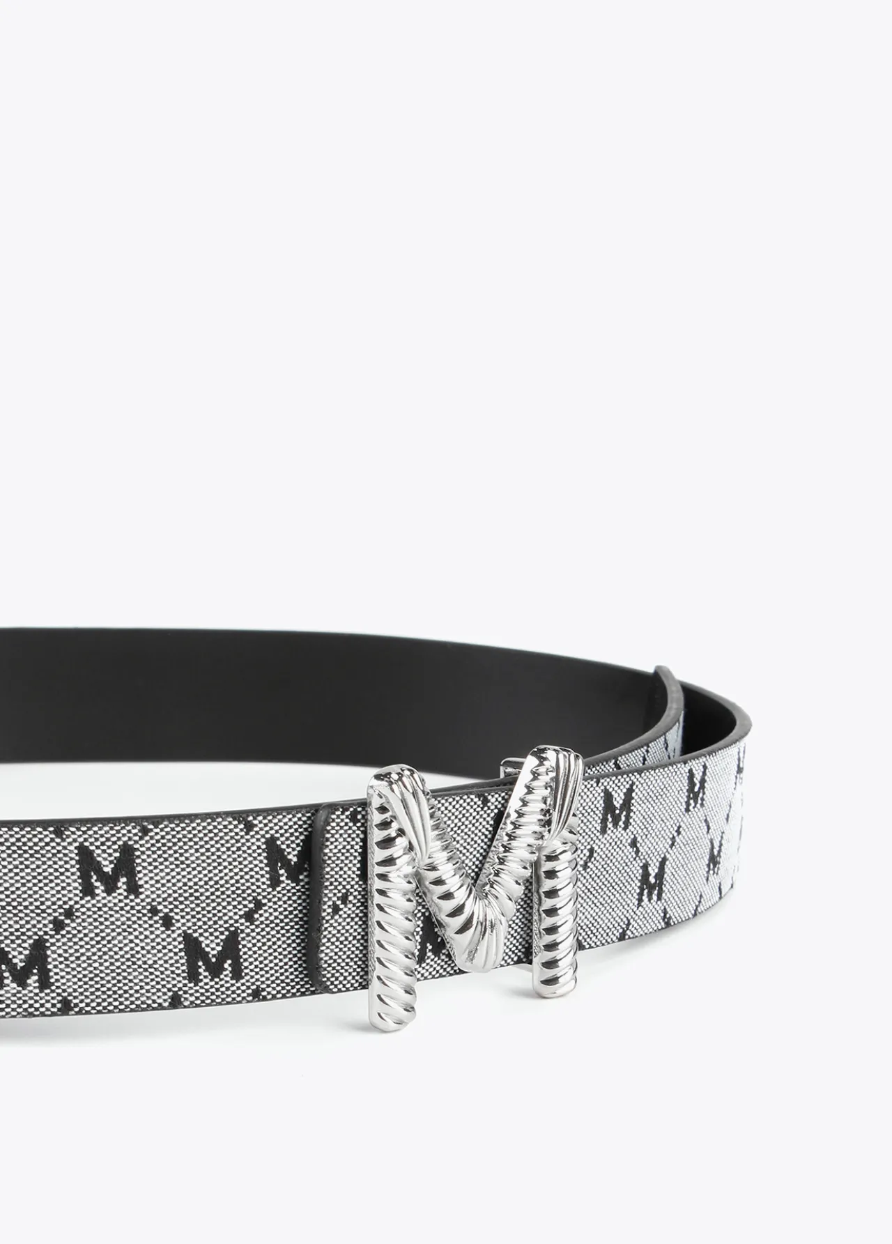 cinturn_reversible_gris_y_negro_5.webp Lola Casademunt Cinturones<Cinturón reversible gris y negro GRIS-NEGRO