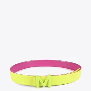 Lola Casademunt Accesorios<Cinturón reversible hebilla fluor LIMA