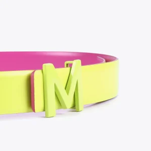 Lola Casademunt Accesorios<Cinturón reversible hebilla fluor LIMA