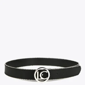 Lola Casademunt Cinturones<Cinturón ribete dorado KAKI