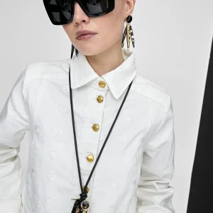 Lola Casademunt Bisuteria<Collar con colgante multi abalorios NEGRO