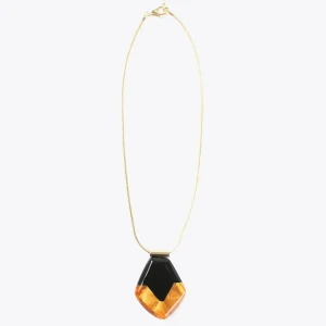 Lola Casademunt Bisuteria<Collar con colgante étnico MARRON