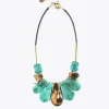 Lola Casademunt Bisuteria<Collar con colgante TURQUESA
