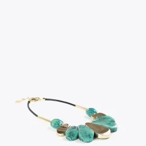 Lola Casademunt Bisuteria<Collar con colgante TURQUESA