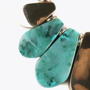 Lola Casademunt Bisuteria<Collar con colgante TURQUESA