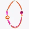 Lola Casademunt Bisuteria<Collar cordón y abalorios AZULELECTRICO