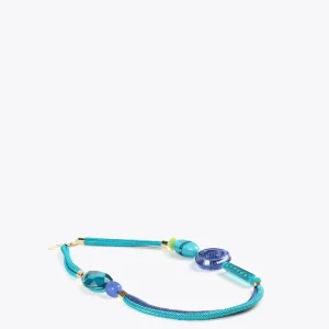Lola Casademunt Bisuteria<Collar cordóny abalorios AZULELECTRICO