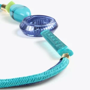 Lola Casademunt Bisuteria<Collar cordóny abalorios AZULELECTRICO