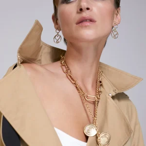 Lola Casademunt Collares<Collar doble METAL-METAL