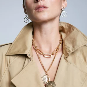 Lola Casademunt Collares<Collar doble METAL-METAL