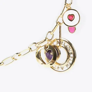 Lola Casademunt Collares<Collar con charms DORADO