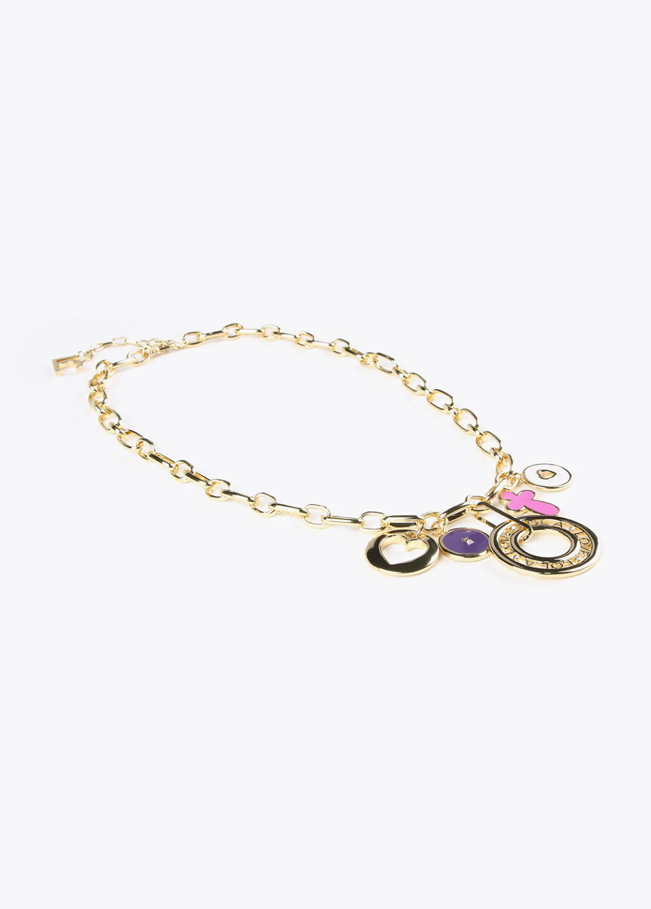 collar_dorado_con_charms_3.webp Lola Casademunt Collares<Collar con charms DORADO