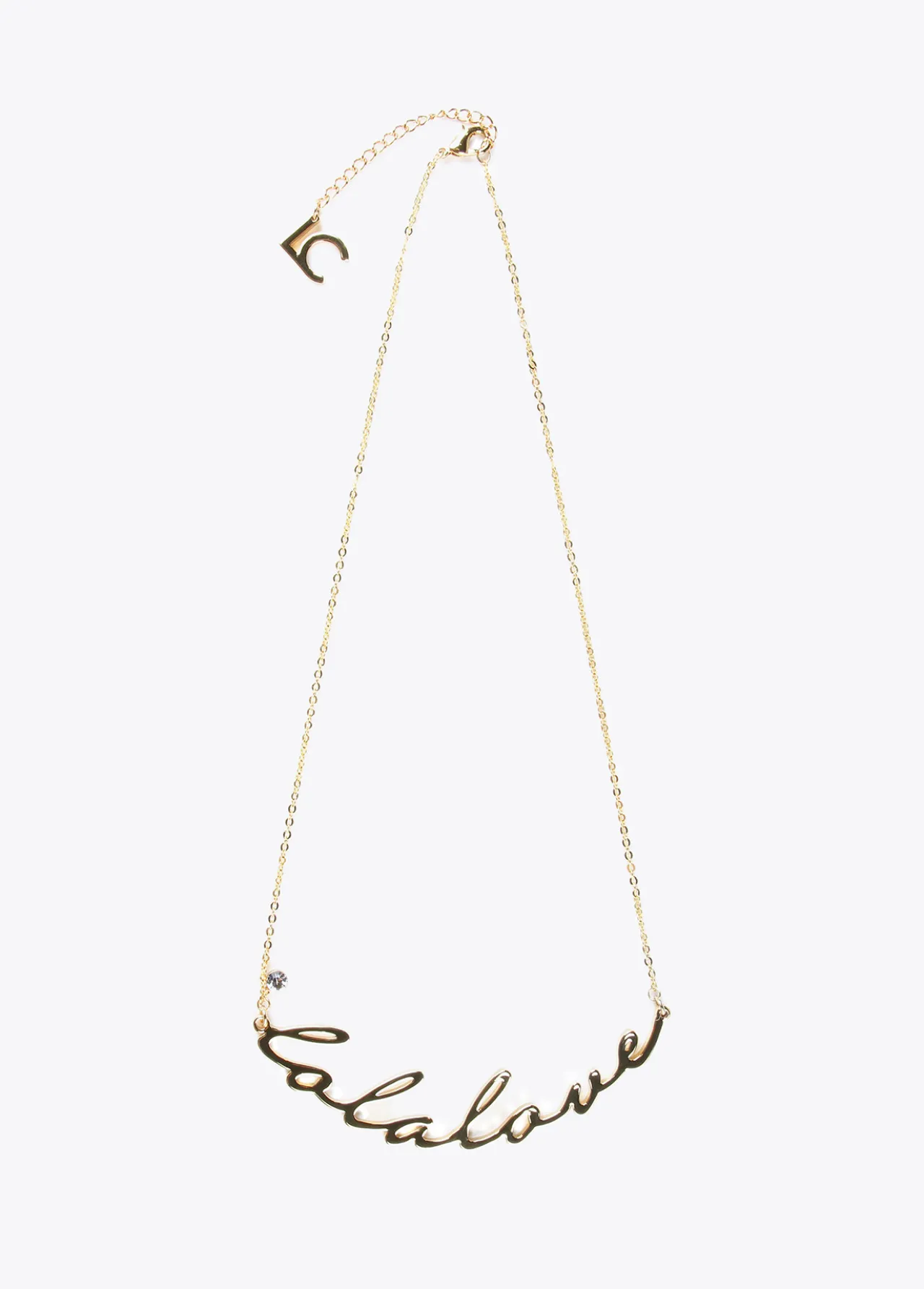 collar_dorado_lola_love_0.webp Lola Casademunt Collares<Collar Lola love DORADO