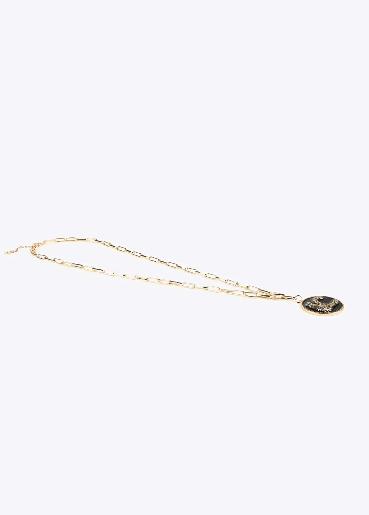 collar_eslabones_y_colgante_3.webp Lola Casademunt Collares<Collar eslabones y colgante METAL-NEGRO