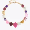 Lola Casademunt Collares<Collar gargantilla colores METAL-NEGRO