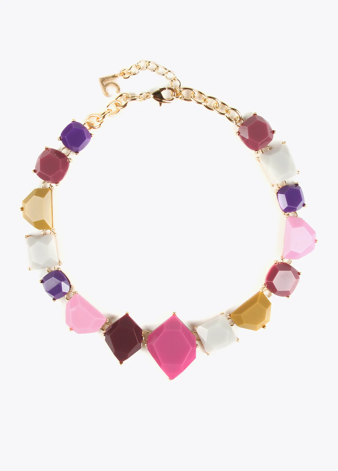 collar_gargantilla_colores_0.webp Lola Casademunt Collares<Collar gargantilla colores METAL-NEGRO