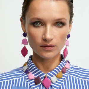 Lola Casademunt Collares<Collar gargantilla colores METAL-NEGRO