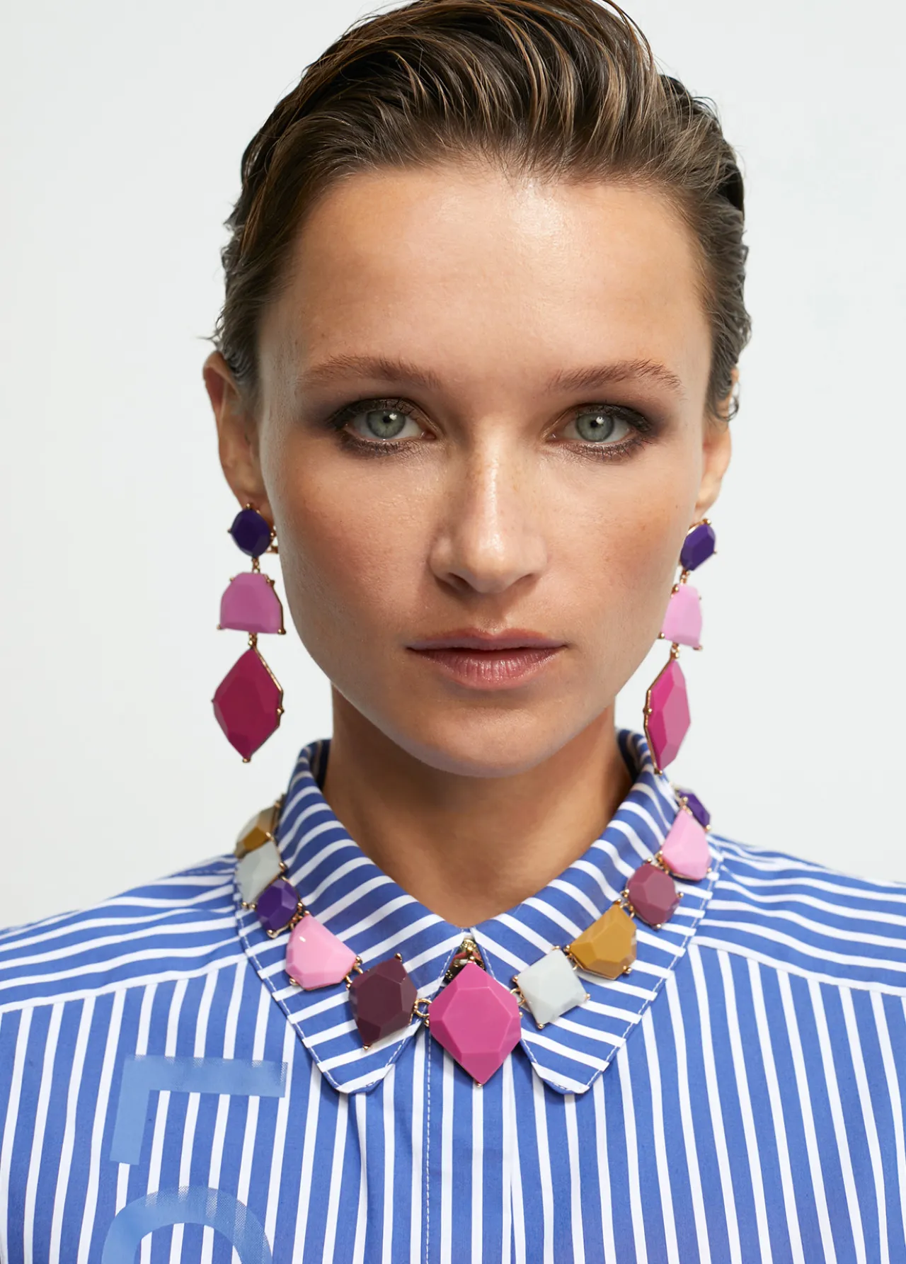 collar_gargantilla_colores_5.webp Lola Casademunt Collares<Collar gargantilla colores METAL-NEGRO