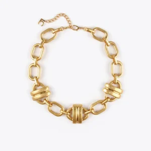 Lola Casademunt Collares<Collar gargantilla DORADO