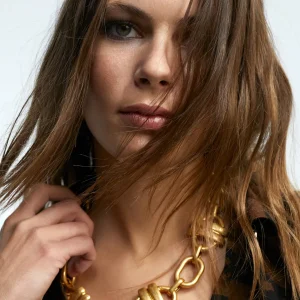 Lola Casademunt Collares<Collar gargantilla DORADO