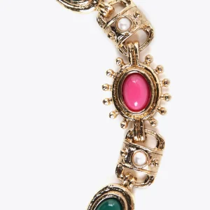 Lola Casademunt Collares<Collar gargantilla piedras METAL-MULTICOLOR