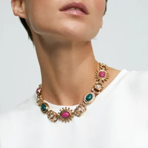 Lola Casademunt Collares<Collar gargantilla piedras METAL-MULTICOLOR