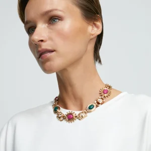 Lola Casademunt Collares<Collar gargantilla piedras METAL-MULTICOLOR