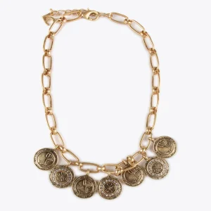 Lola Casademunt Collares<Collar monedas colgantes OROVIEJO