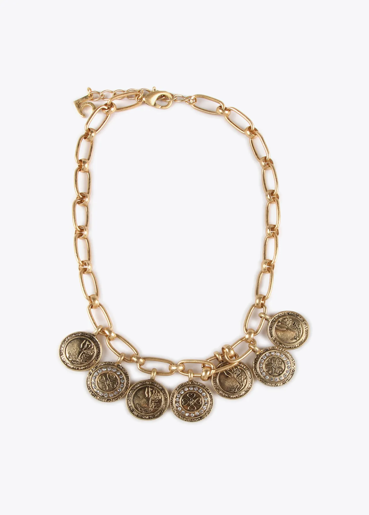 collar_monedas_colgantes_0.webp Lola Casademunt Collares<Collar monedas colgantes OROVIEJO