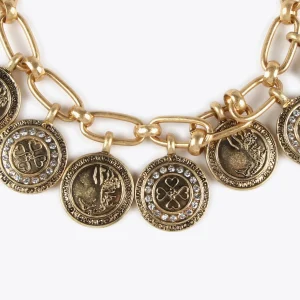 Lola Casademunt Collares<Collar monedas colgantes OROVIEJO