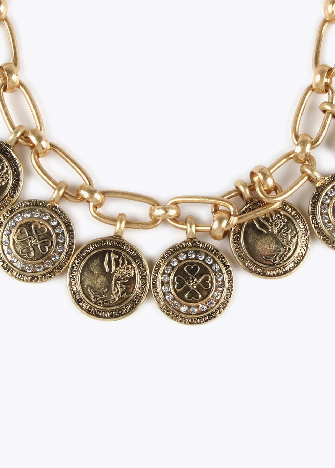 collar_monedas_colgantes_2.webp Lola Casademunt Collares<Collar monedas colgantes OROVIEJO