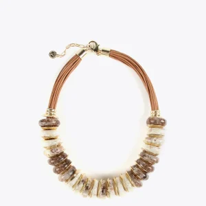Lola Casademunt Bisuteria<Collar multi piezas MARRON